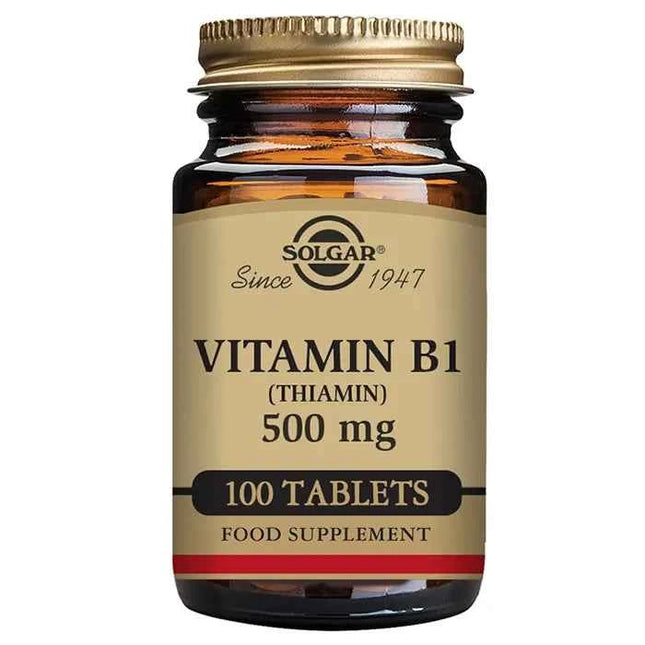 Solgar Vitamin B1 500mg, 100 capsules