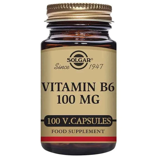 Solgar Vitamin B6 100mg, 100 capsules
