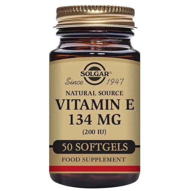 Solgar Vitamin E 134mg 200 IU 50 Soft – gels