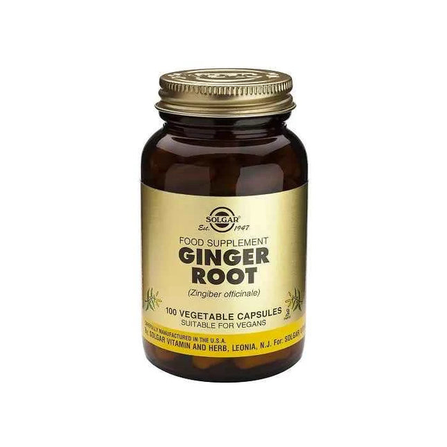 Solgar Ginger, 100 capsules