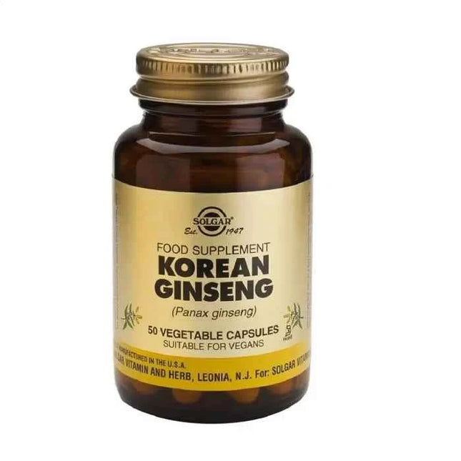 Solgar Korean Ginseng, 50 capsules