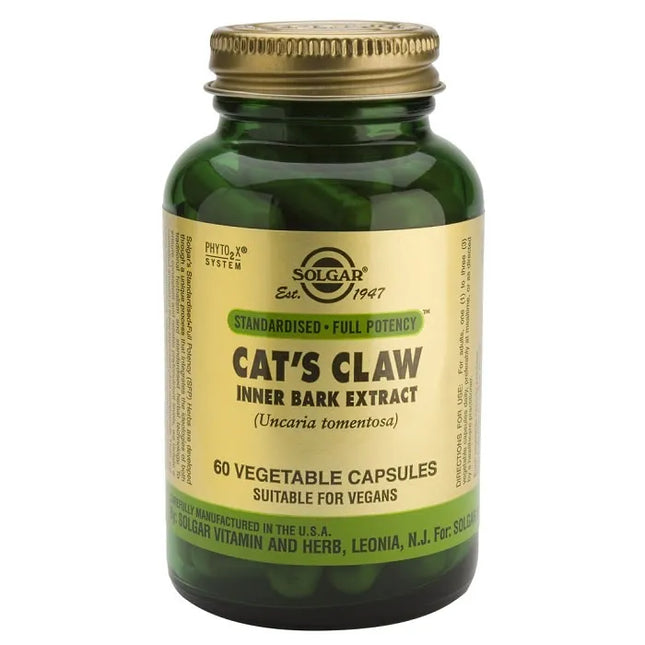 Solgar Cat's Claw Bark SPF Unisex, 60 capsules