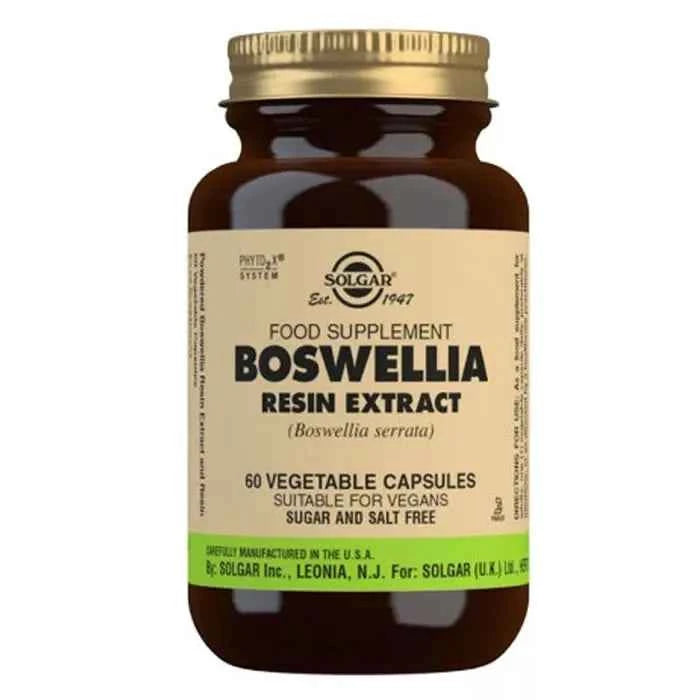 Solgar Spf Boswellia-Resin Extract Unisex, 60 capsules