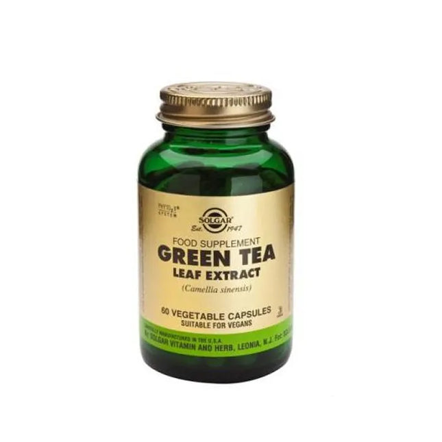 Solgar Spf Green Tea-Leaf Extract Unisex, 60 capsules