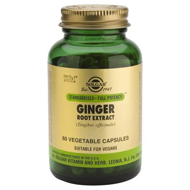 Solgar Spf Ginger Root Unisex, 60 capsules