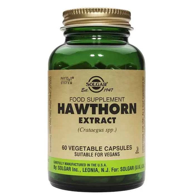 Solgar Spf Hawthorn Berry Spf Unisex, 60 capsules