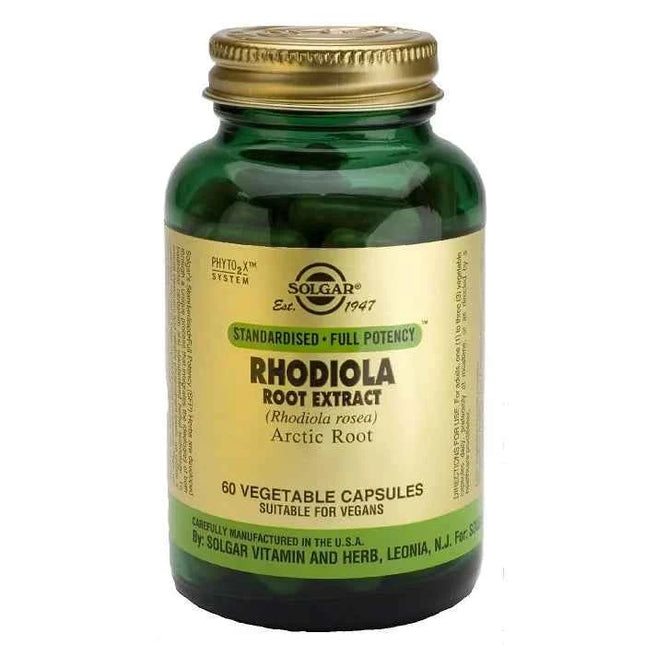 Solgar Spf Rhodiola Root Unisex, 60 capsules