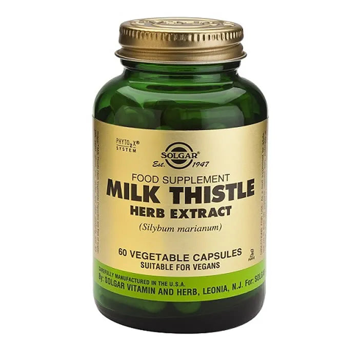 Solgar Spf Milk Thistle Unisex, 60 capsules