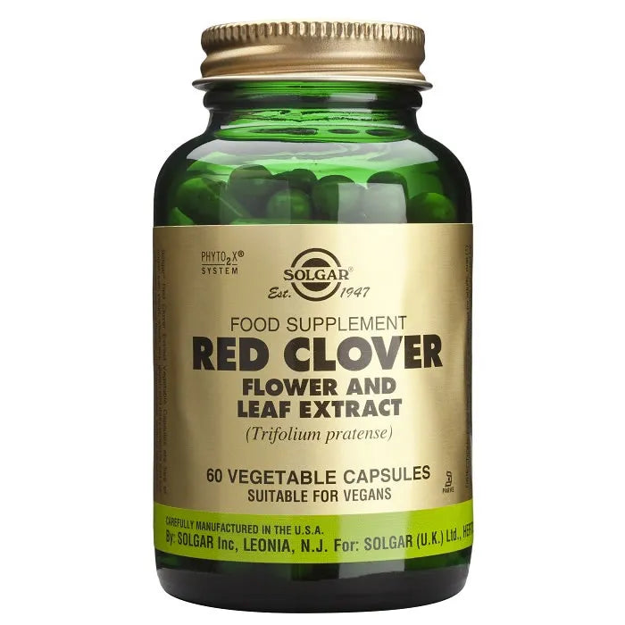Solgar Spf Red Clover Extract Unisex, 60 capsules