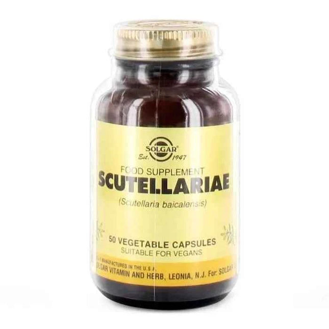 Solgar Scutellariare, 50 capsules