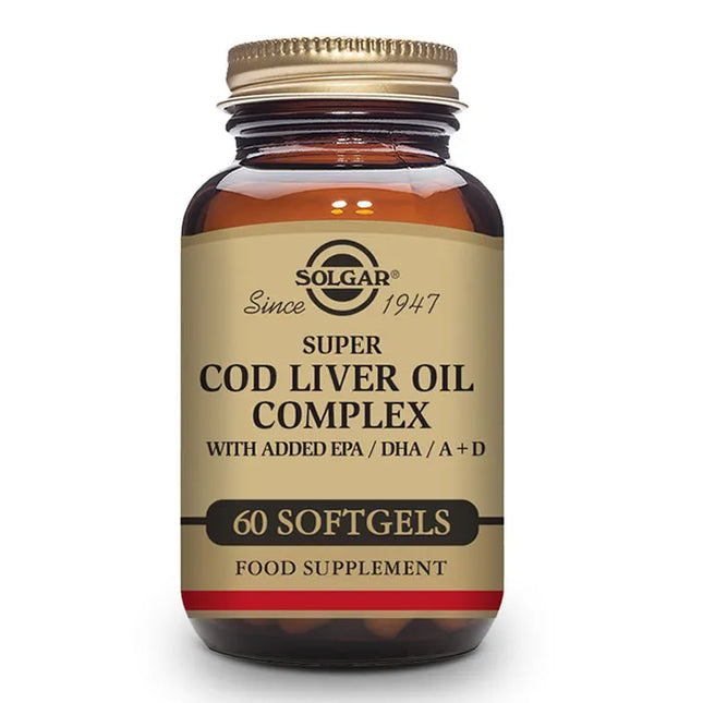Solgar Super Cod Liver Oil Complex 60 Soft – gels