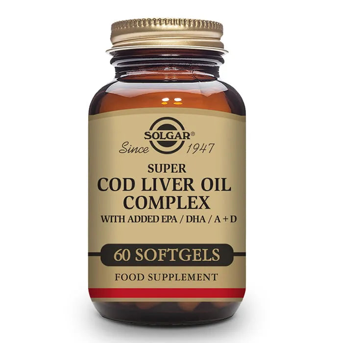 Solgar Super Cod Liver Oil Complex 60 Soft – gels
