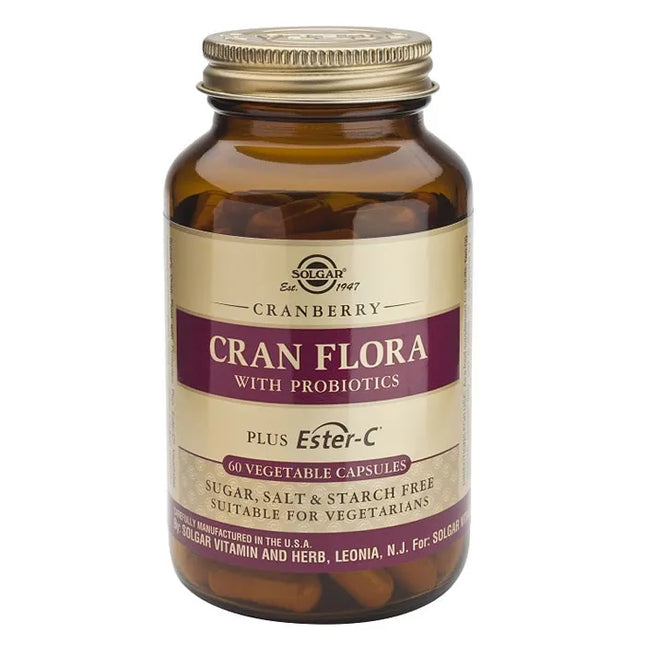 Solgar Cran Flora, 60 capsules