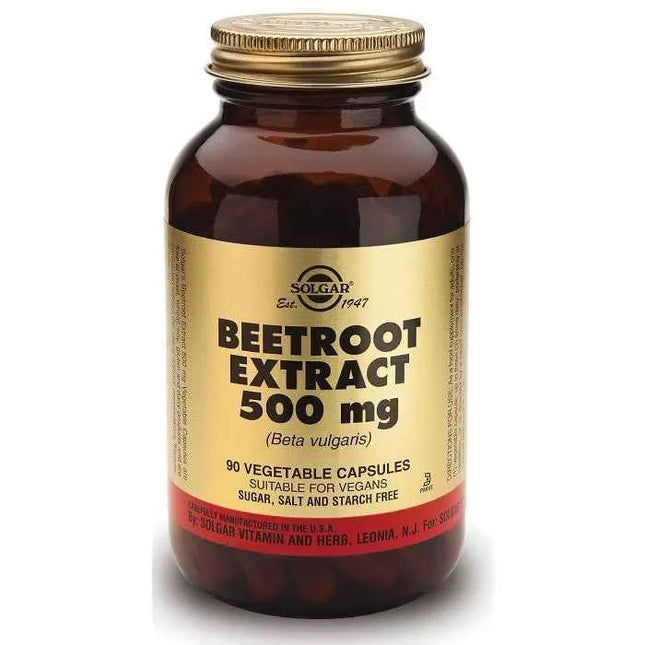 Solgar Beetroot 500mg (Beta Vulgaris), 90 capsules