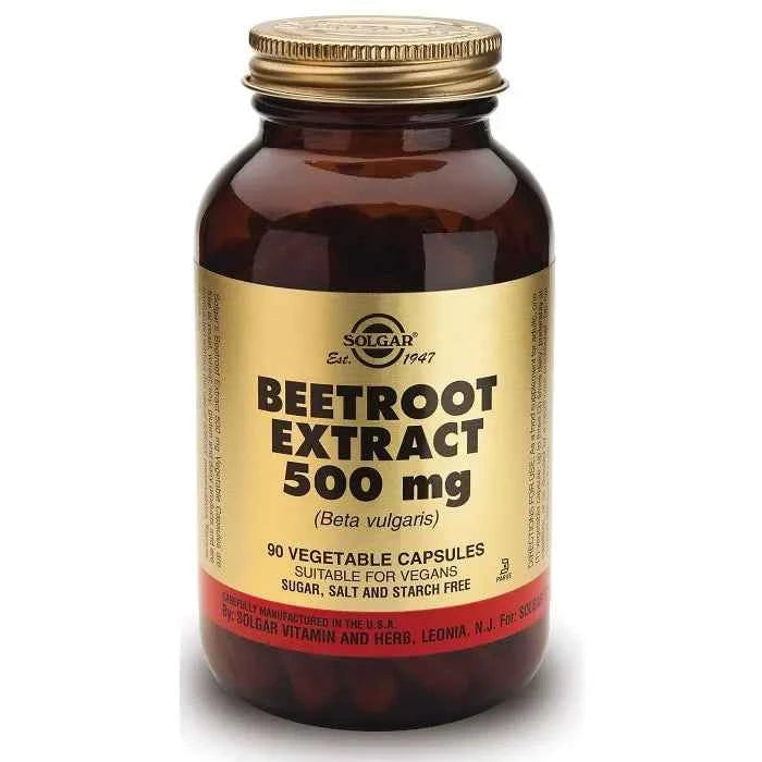 Solgar Beetroot 500mg (Beta Vulgaris), 90 capsules