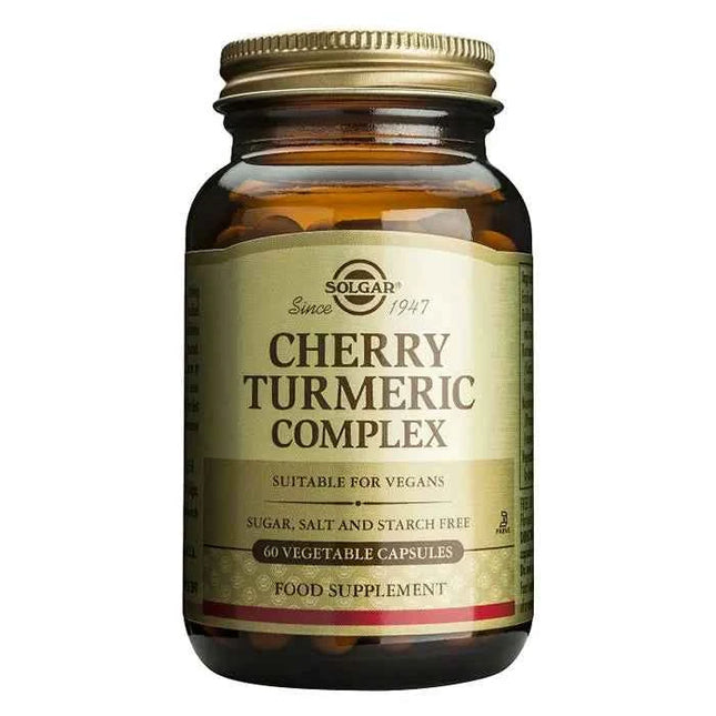 Solgar Cherry & Turmeric Complex, 60 capsules