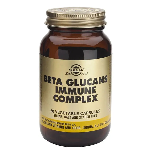 Solgar Beta Glucans Immune Complex, 60 capsules
