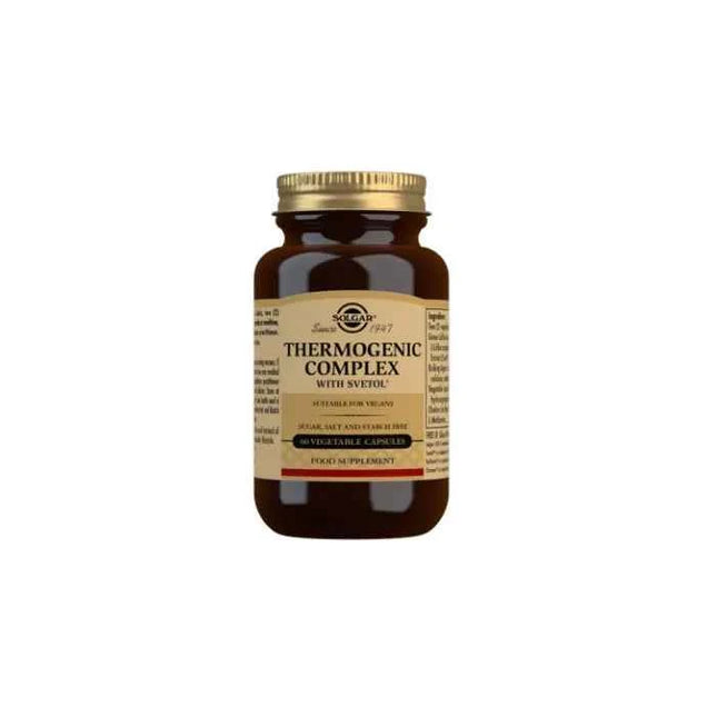 Solgar Thermogenic Complex with Svetol Vegetable Capsules - Pack of 60