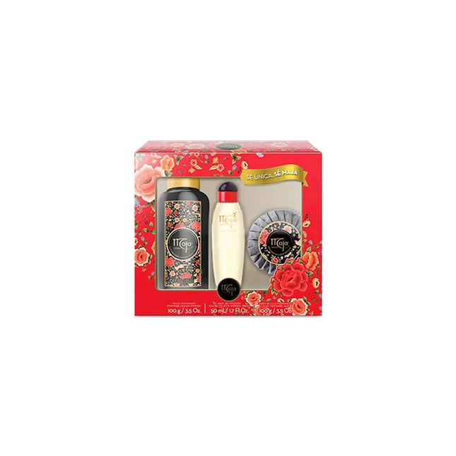 MAJA Eau de Toilette for Women – Spray 50 ml Talco 100 g Jabon 100grsets
