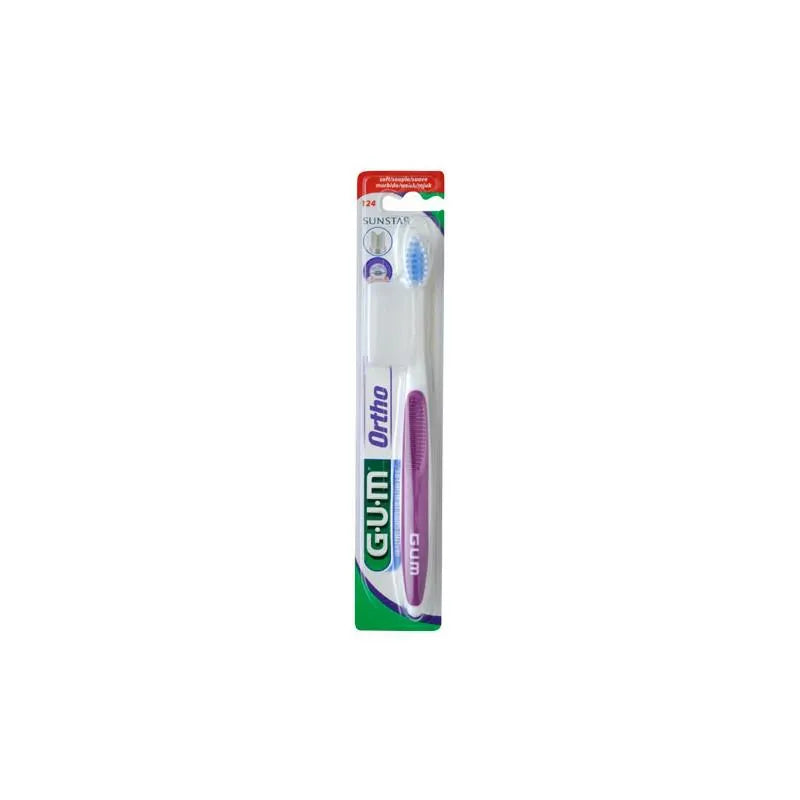 GUM™ Adult Orthodontics Toothbrush 124 1 U
