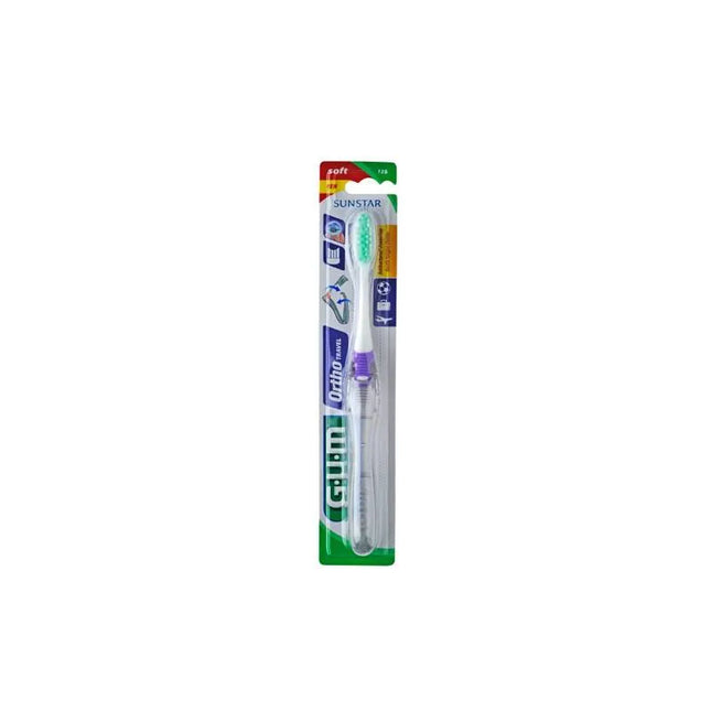 GUM Orthodontic Toothbrush Travel 125