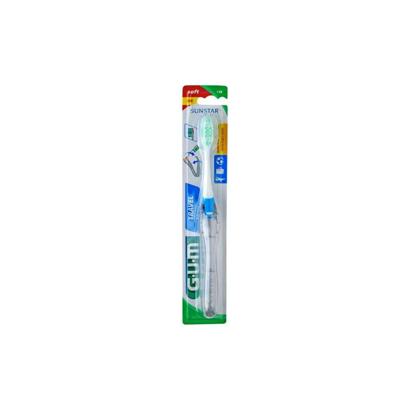 GUM® 158 Travel Toothbrush 1pc