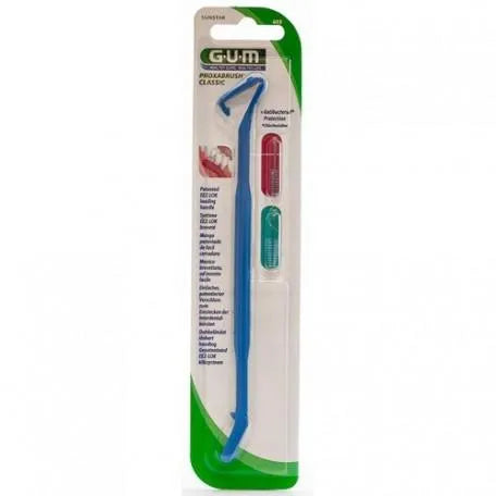 GUM Proxabrush Classic Portacepillos Con Mango 2 Recambios Gum