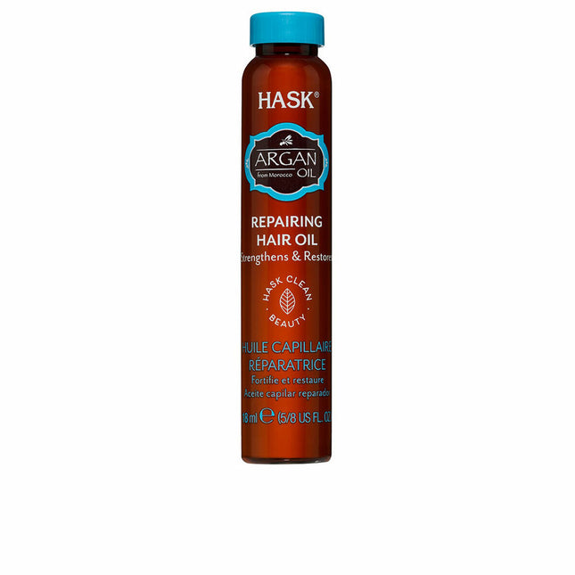HASK Argan Oil Aceite Reparador, 18 ml