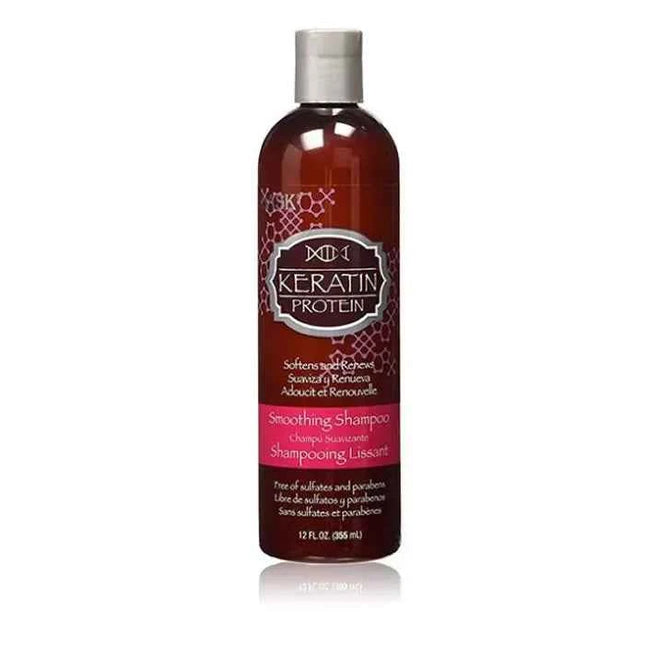 HASK Keratin Protein Smoothing – Shampoo Unisex, 355 ml