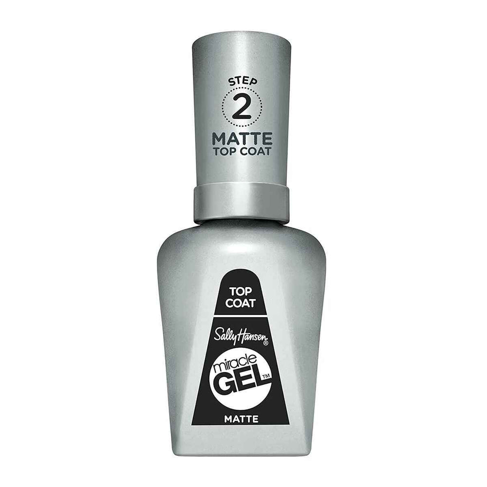 Sally Hansen Miracle – Gel Top Coat Matte Unisex, 14,7 ml