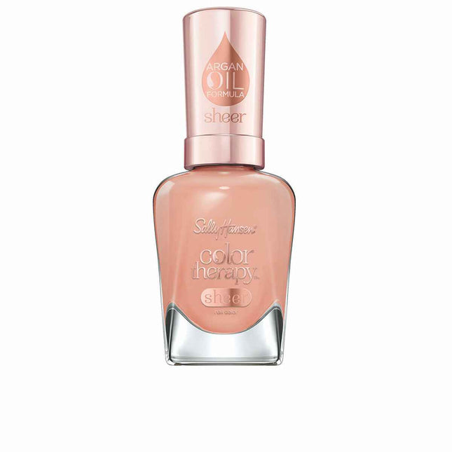Sally Hansen Color Therapy Sheer Esmalte Color y Cuidado 205-Pink Moon Unisex, 14,7 ml