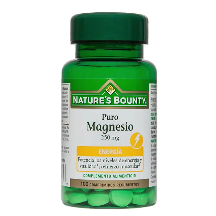 Nature's Bounty Magnesium 250mg, 100 tablets