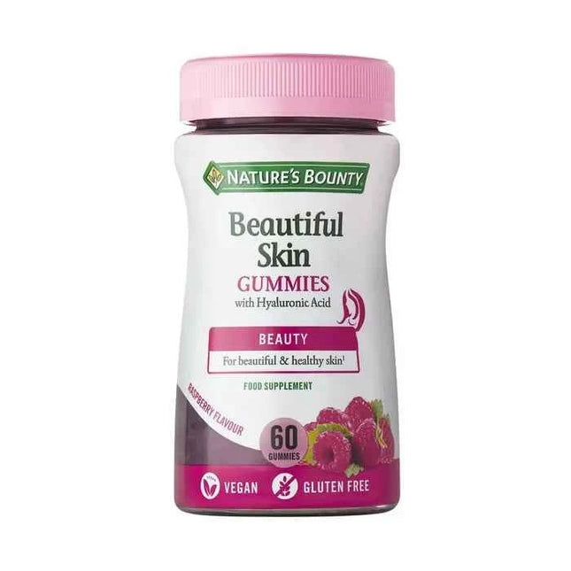 Nature's Bounty Beautiful Skin 60 Gummies Unisex