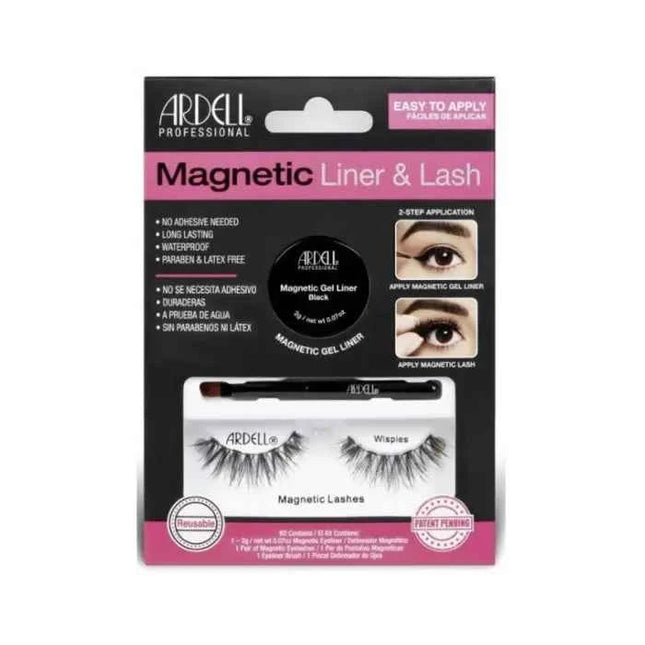 Ardell Magnetic Liner & Lash False Eyelashes Wispies Unisex