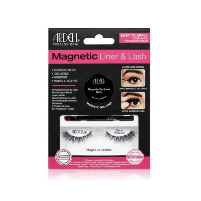 Ardell Magnetic Liner & Lash False Eyelashes Demi Wispies Unisex