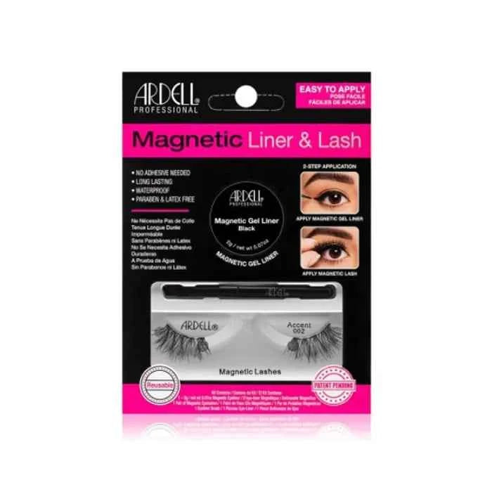 Ardell Magnetic Liner & Lash False Eyelashes Accent 002 Unisex