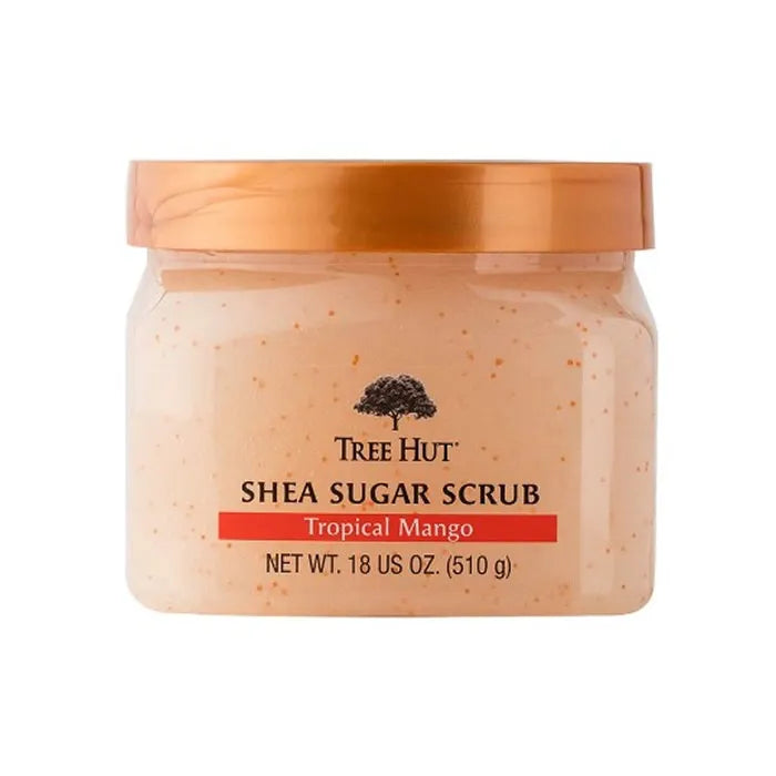TREE HUT Shea Sugar Scrub Tropical Mango Unisex, 510 g