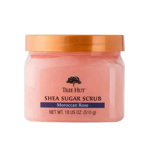 TREE HUT Shea Sugar Scrub Moroccan Rose Unisex, 510 g