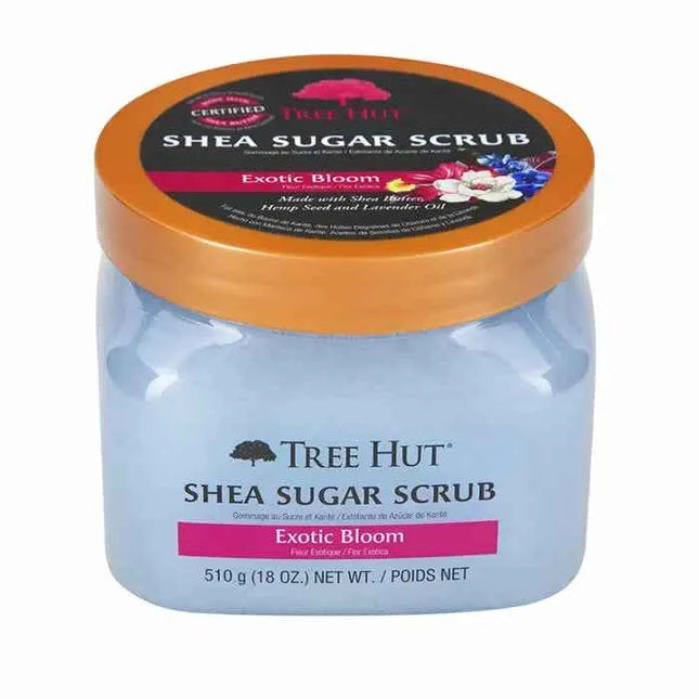TREE HUT Exotic Bloom Shea Sugar Scrub Unisex, 510 g