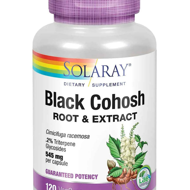 Solaray Black Cohosh 120 Vcaps