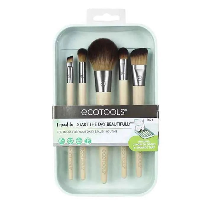 Ecotools Start The Day Beautifully, Set 6 Pieces