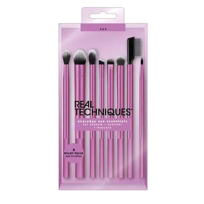 REAL Techniques Everyday Eye Essentials, Set 8 Pieces