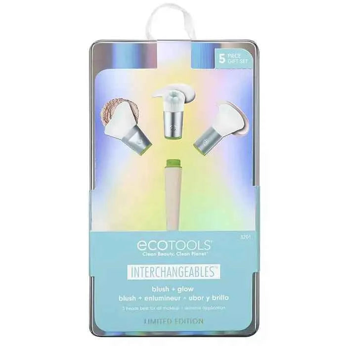 Ecotools Interchangables Blush Glow Unisex, Set 5 Pieces