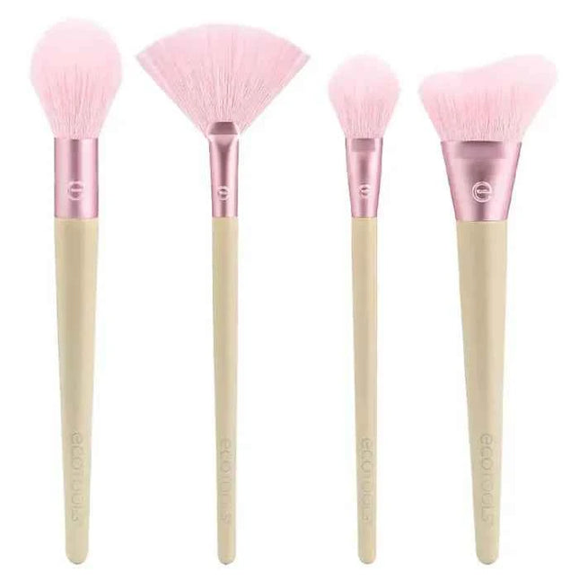 Ecotools Elements Air Wind Kissed Finish, Set 4 Pieces