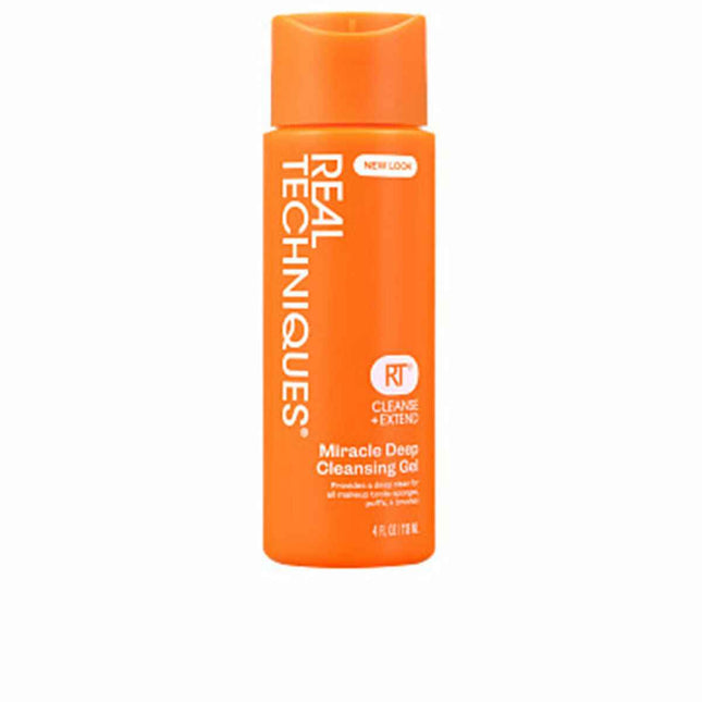 REAL Techniques Miracle Deep – Gel Limpiador Unisex, 118 ml