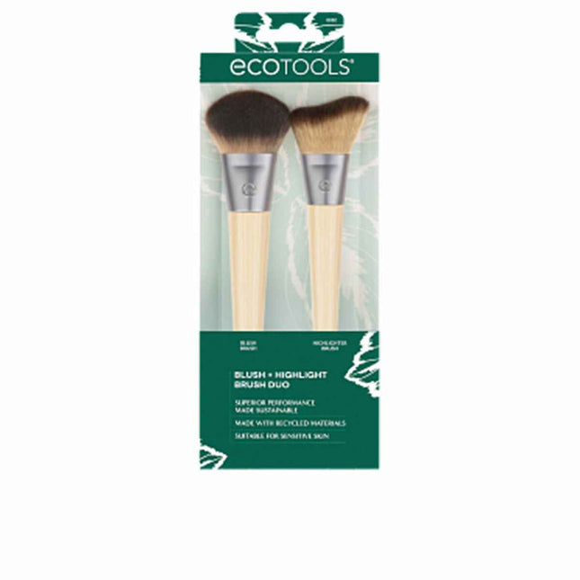 Ecotools Blush Highlight Brush Duo 1 U Unisex