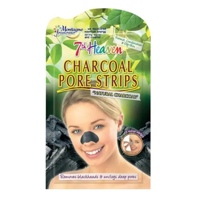 Montagne Jeunesse Charcoal Pore Strips, 3 Units