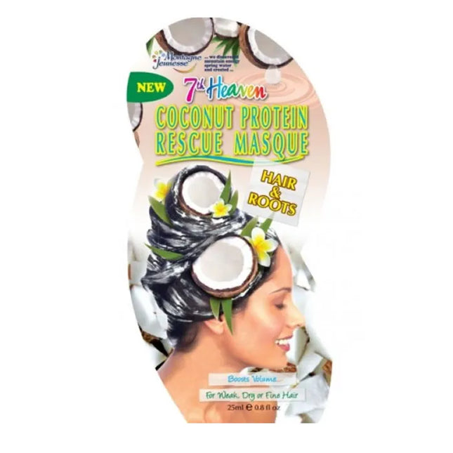 Montagne Jeunesse Coconut Protein Rescue Mask, 25 ml
