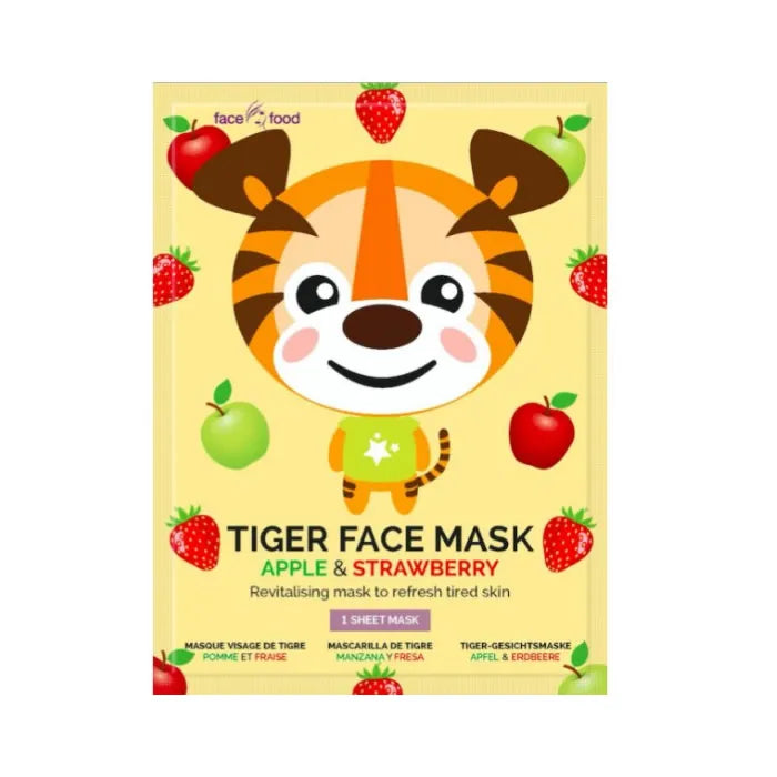 Montagne Jeunesse Tiger Face Mask, 1 Units