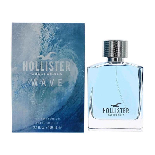 Hollister Wave For Him – Eau de Toilette Unisex, 100 ml Spray